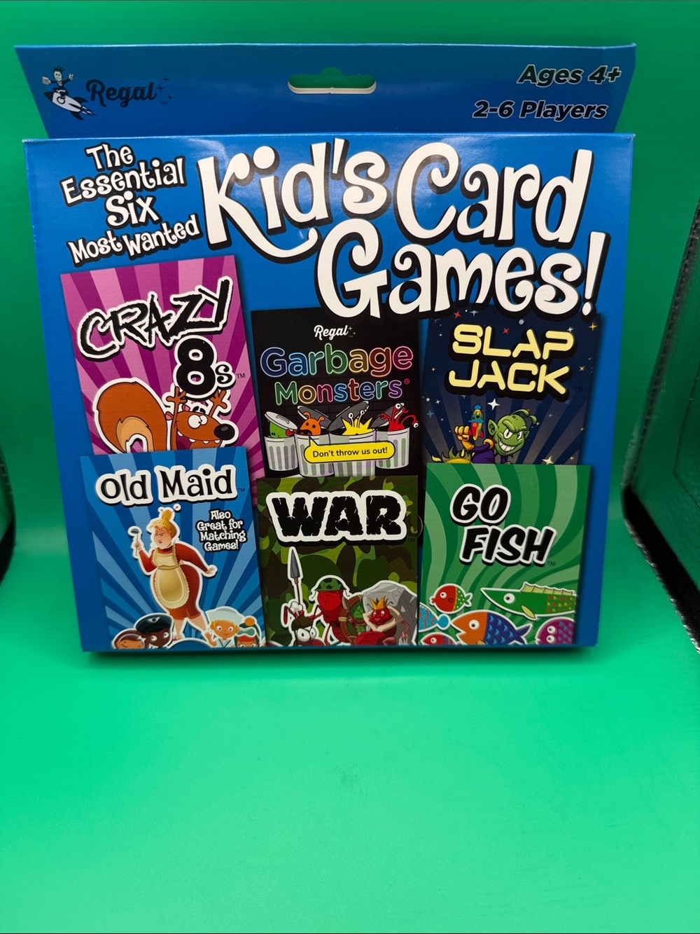 Kid's Card Games! Variety Pack - Blue